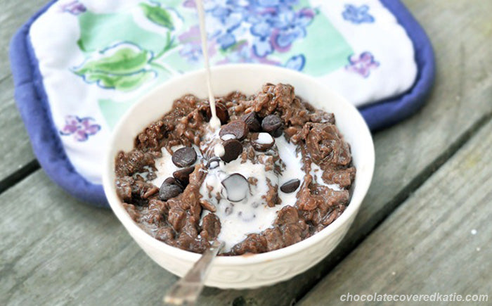 Rich Chocolate Oatmeal—Quick and Easy Before Class!