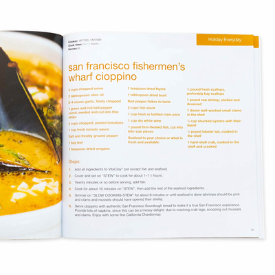 SAVOR YOUR LIFE WITH VITACLAY, 75 EASY RECIPES COLOR BOOK IN PRINT - VitaClay® Chef