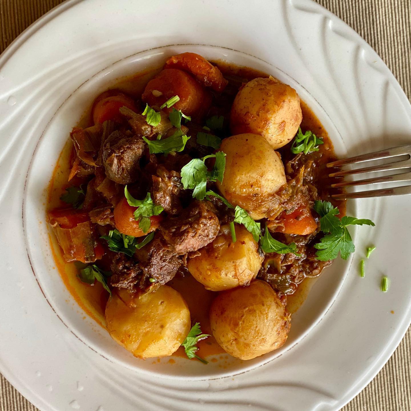 grandma’s old fashioned beef stew
