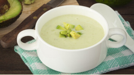 Creamy Avocado Soup in Vitaclay