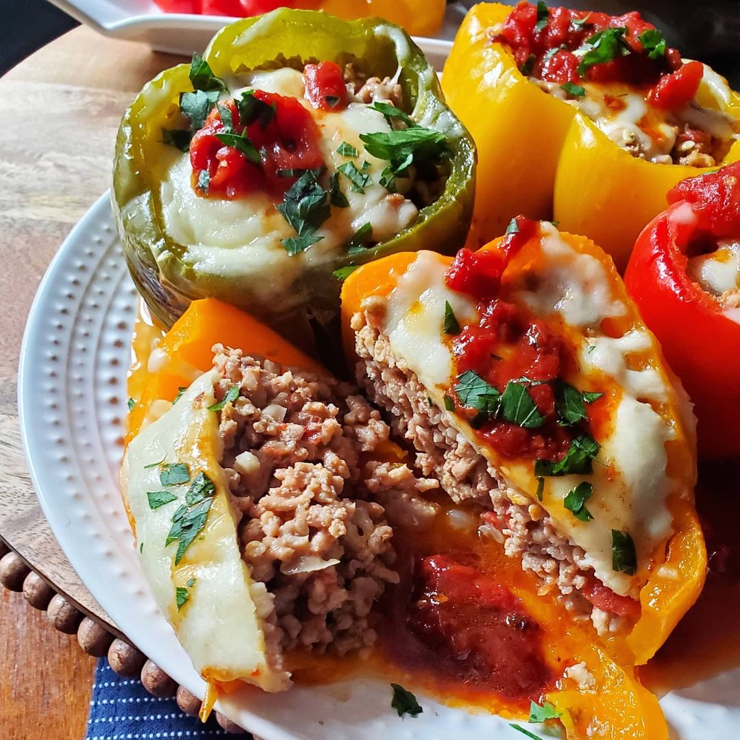 Debbie Kotchey's Italian-Style Meatloaf Stuffed Peppers