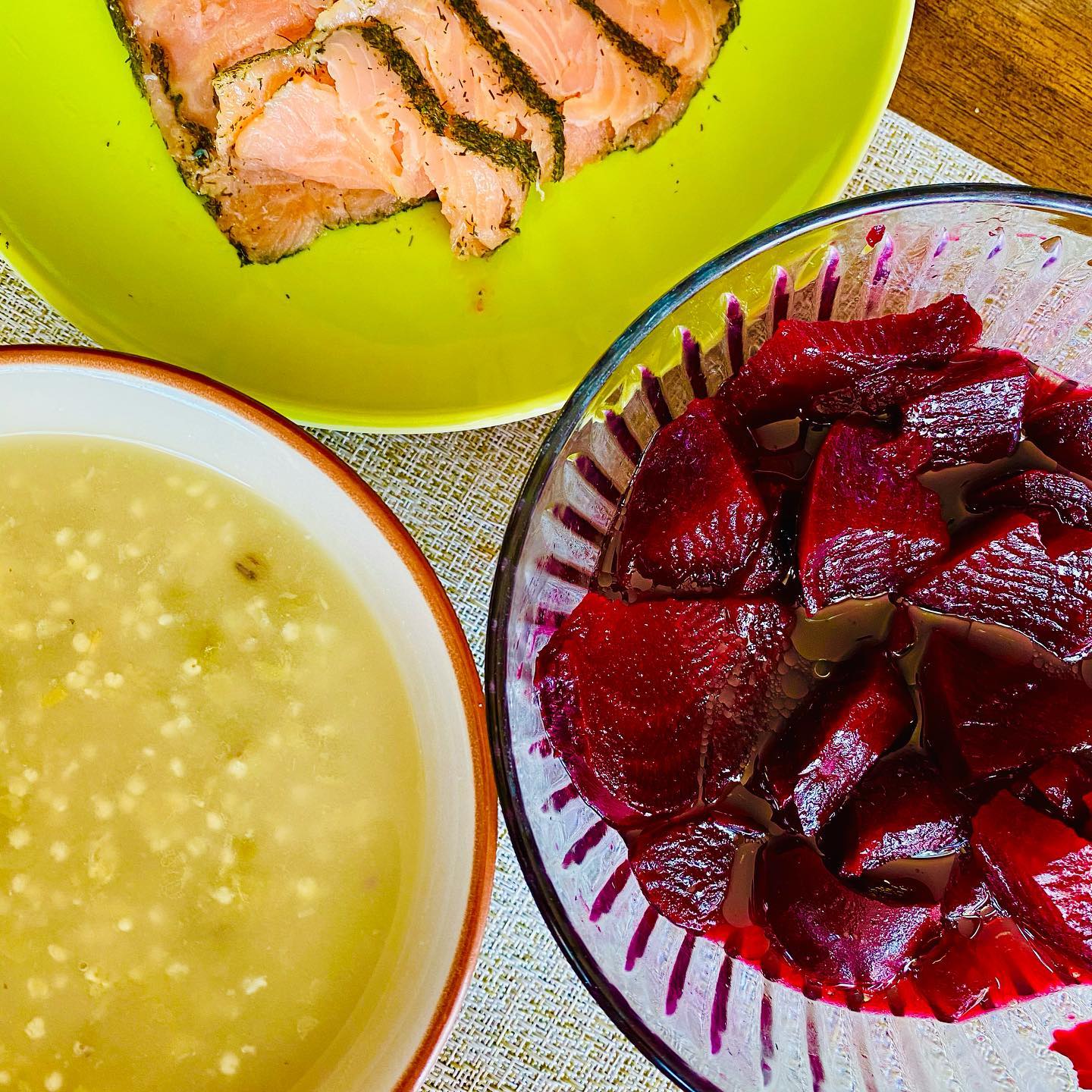 mung bean lentil sticky millet soup
