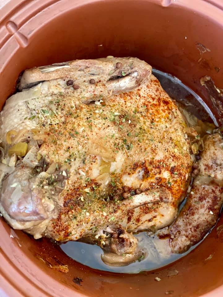 The tenderest way cooking a bird in vitaclay