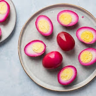 Beety Pickled Eggs
