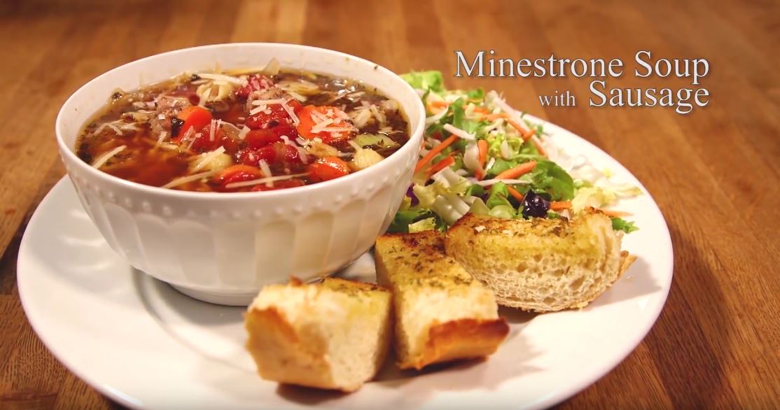 Easy 30 minute MINESTRONE SOUP (Video Recipe)