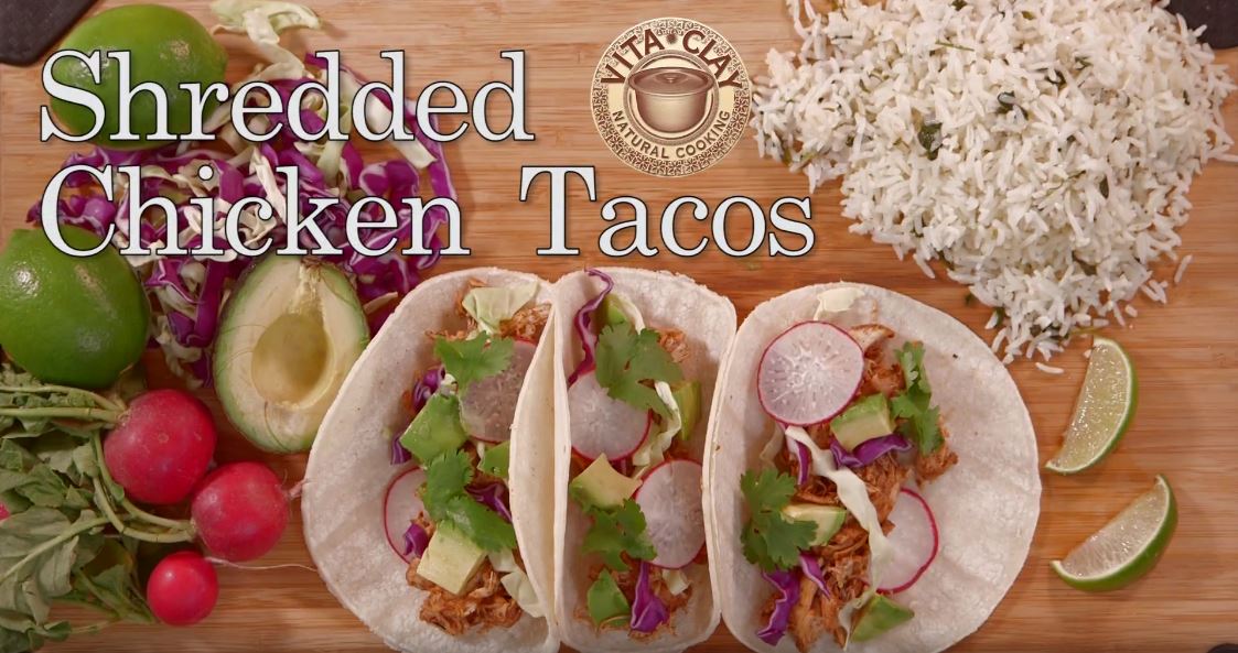 Shredded Chicken Tacos (Video Recipe)