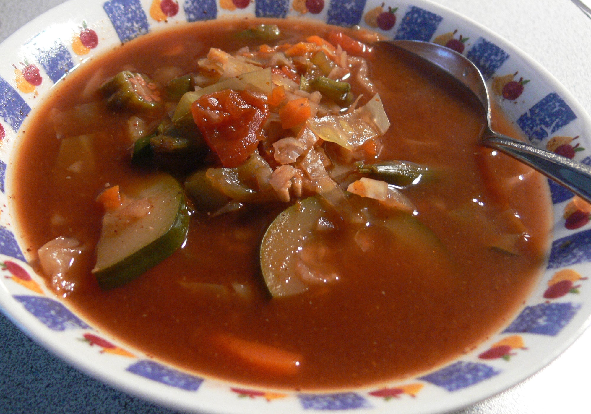 Detox Soup with Zucchini