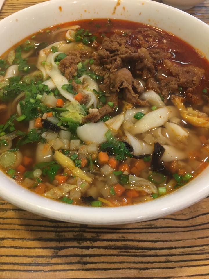 Sichuan Spicy sour noodle soup