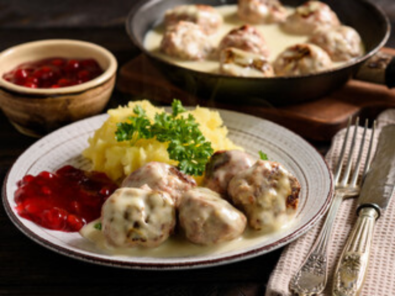 Creamy Swedish Meatballs in just 30 Minutes in VitaClay’s Best Fast Slow Cooker