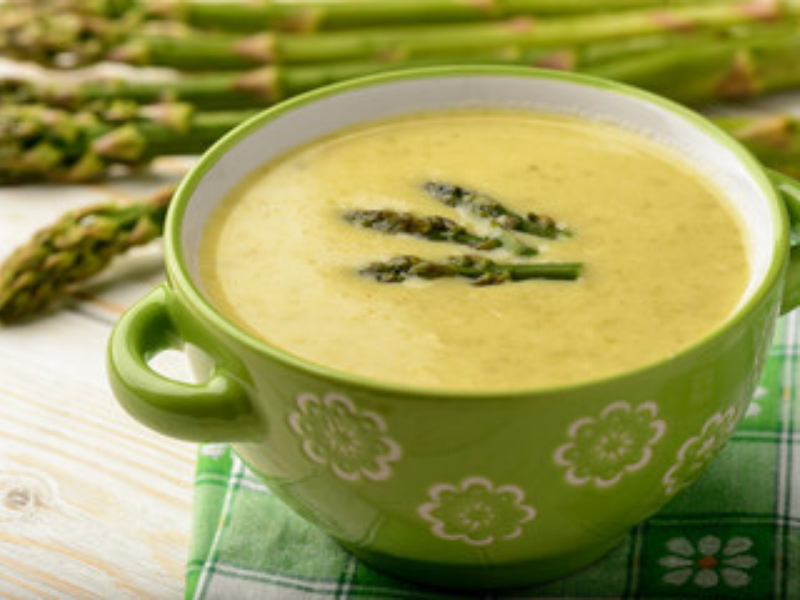 Easy, Delicious, Buttery Cream of Asparagus Soup