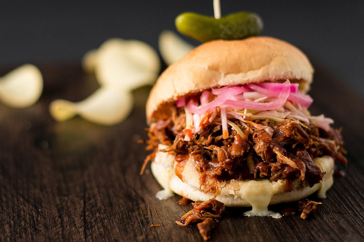 Barbeque Pulled Pork Sandwiches for Game Day