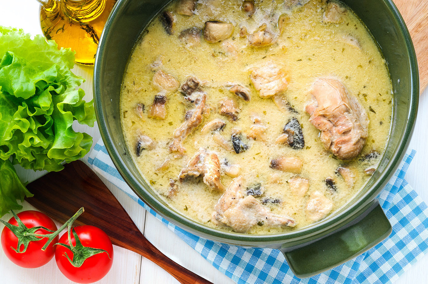Canary Island Walnut Chicken Fricassee