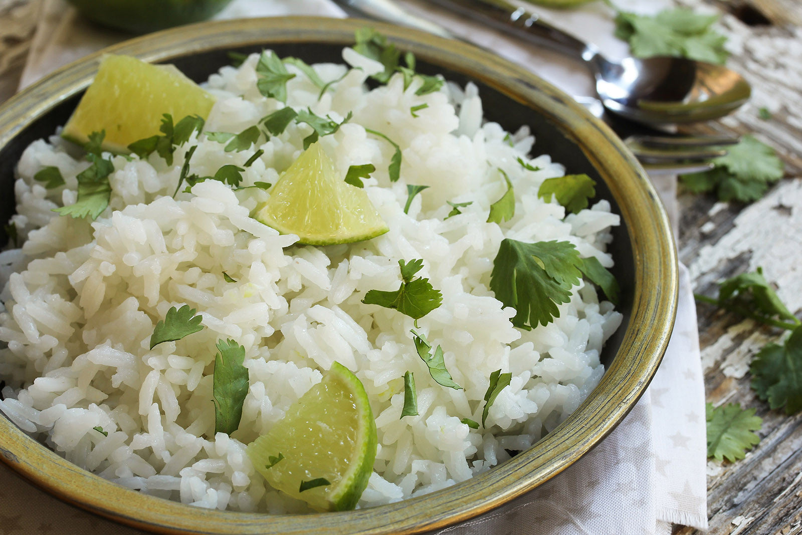 Cilantro Lime Rice Like Never Before in Clay