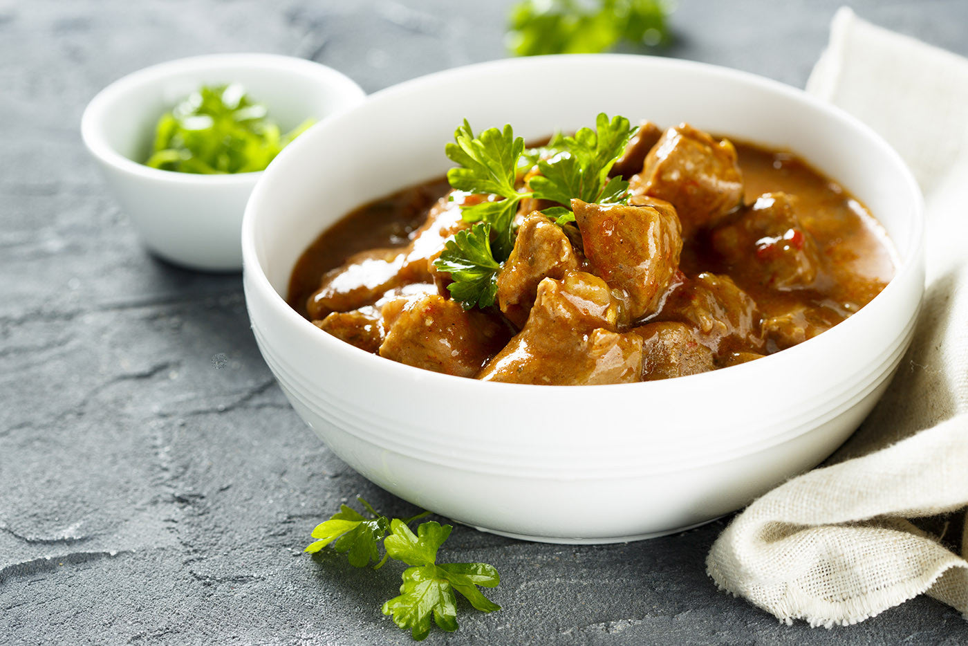 One Pot Meal Masterpiece in Clay: Beef Goulash