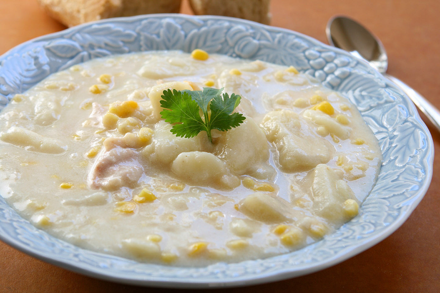 Soup Sundays! Potato Corn Chowder, Cooked to Perfection in Clay