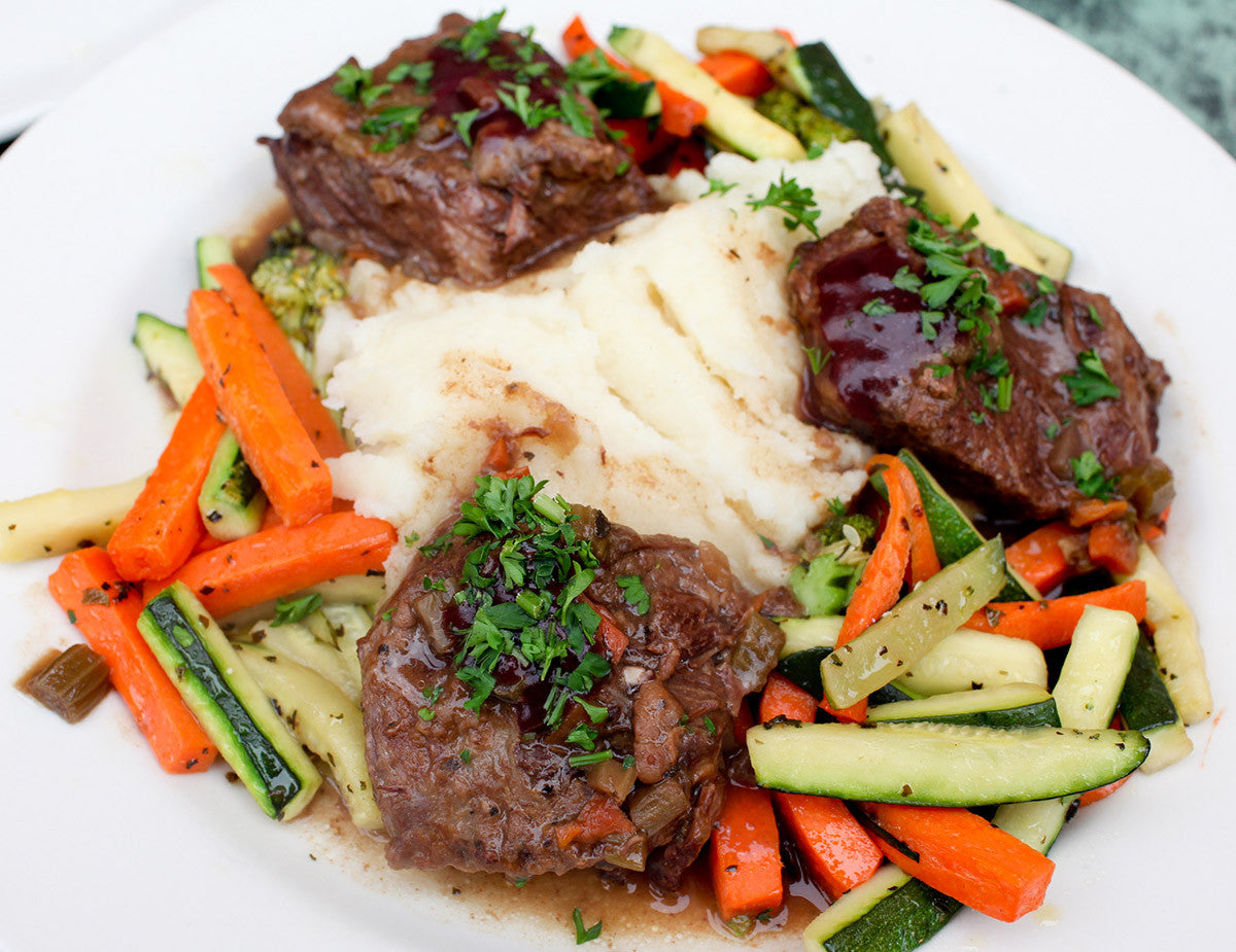 Clay Cooker Short Rib Beef and Carrot Ragu--Ready in Record Time!