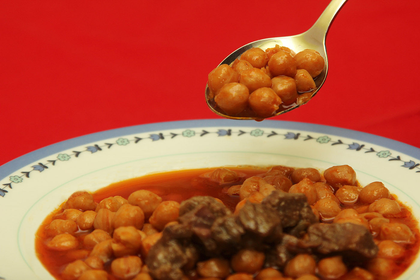 Clay Lamb Garbanzo Bean Stew for Couples