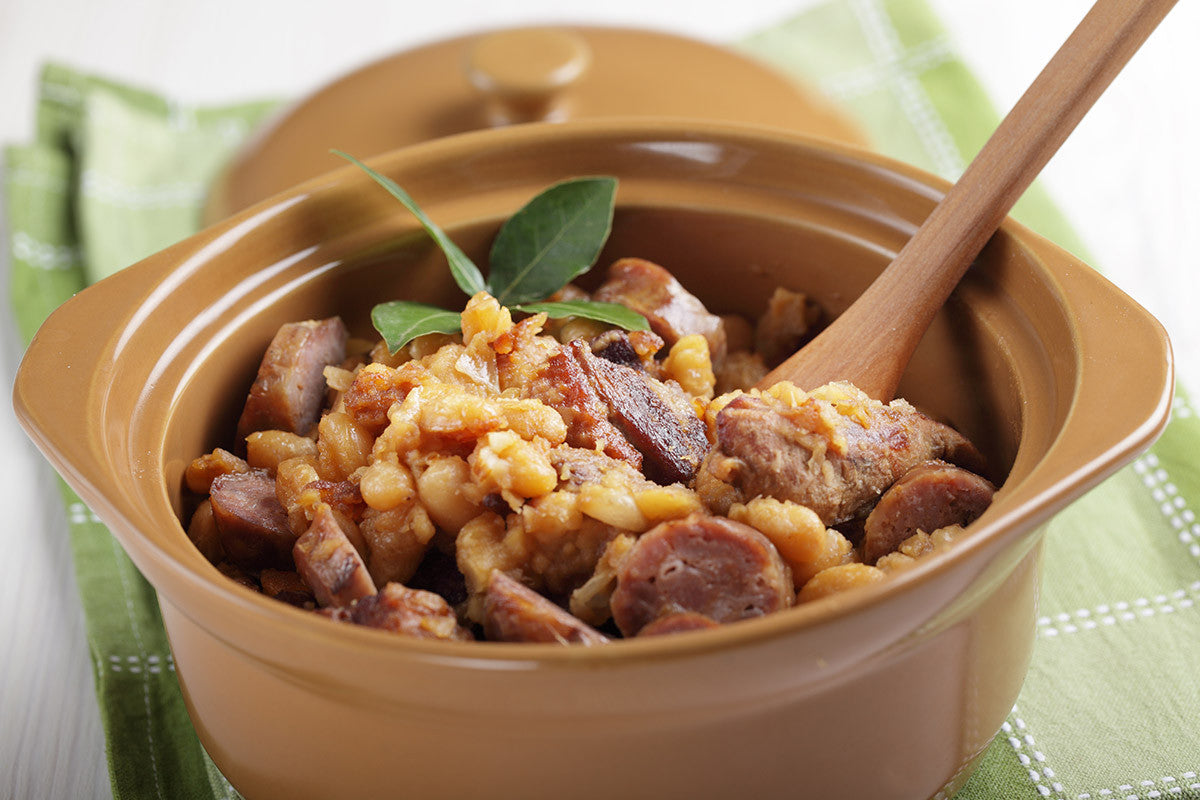 Slow Cooker Sausage Cassoulet