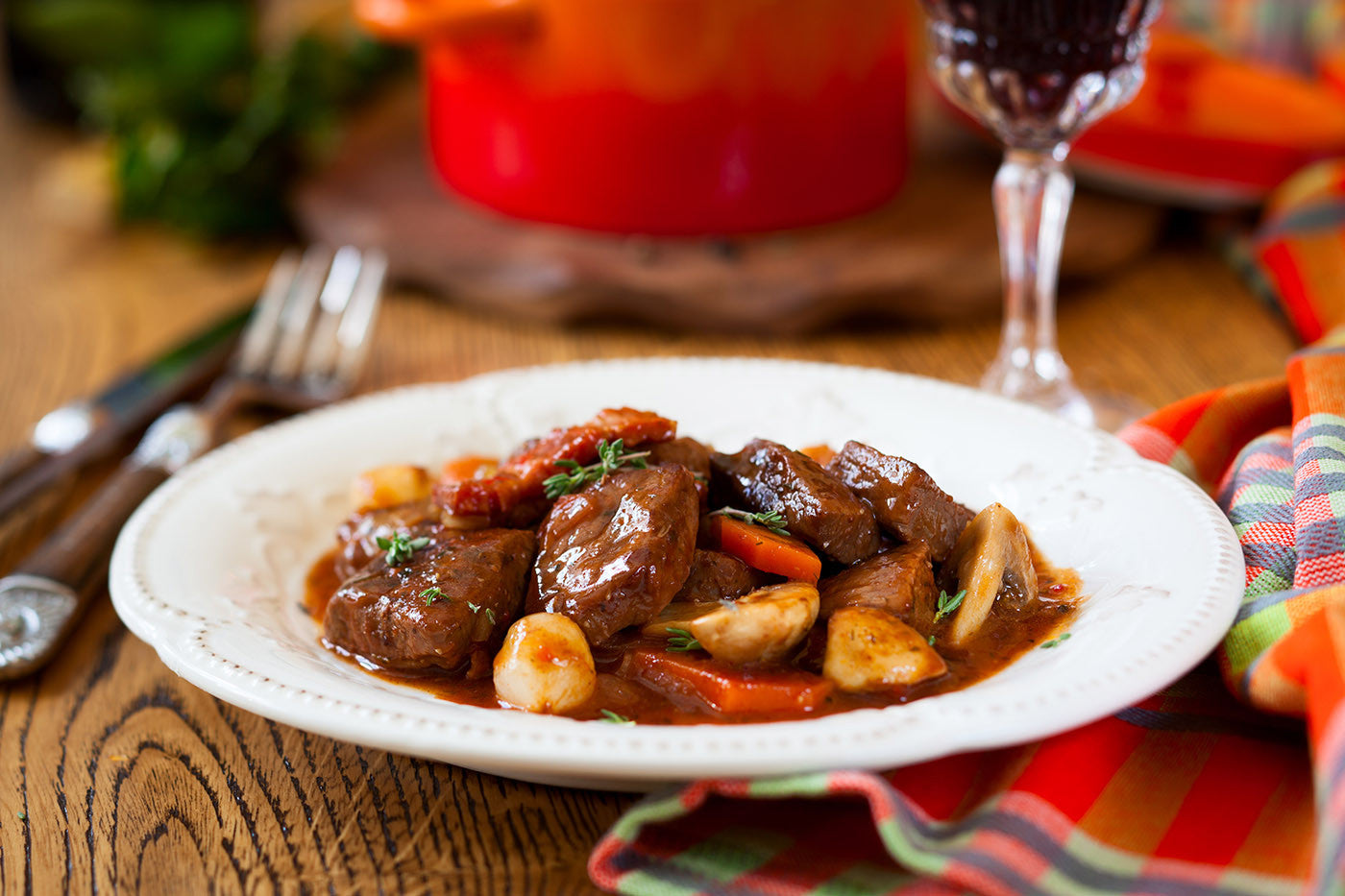Try this Red Wine Beef Shallot Stew: Perfection in Clay!