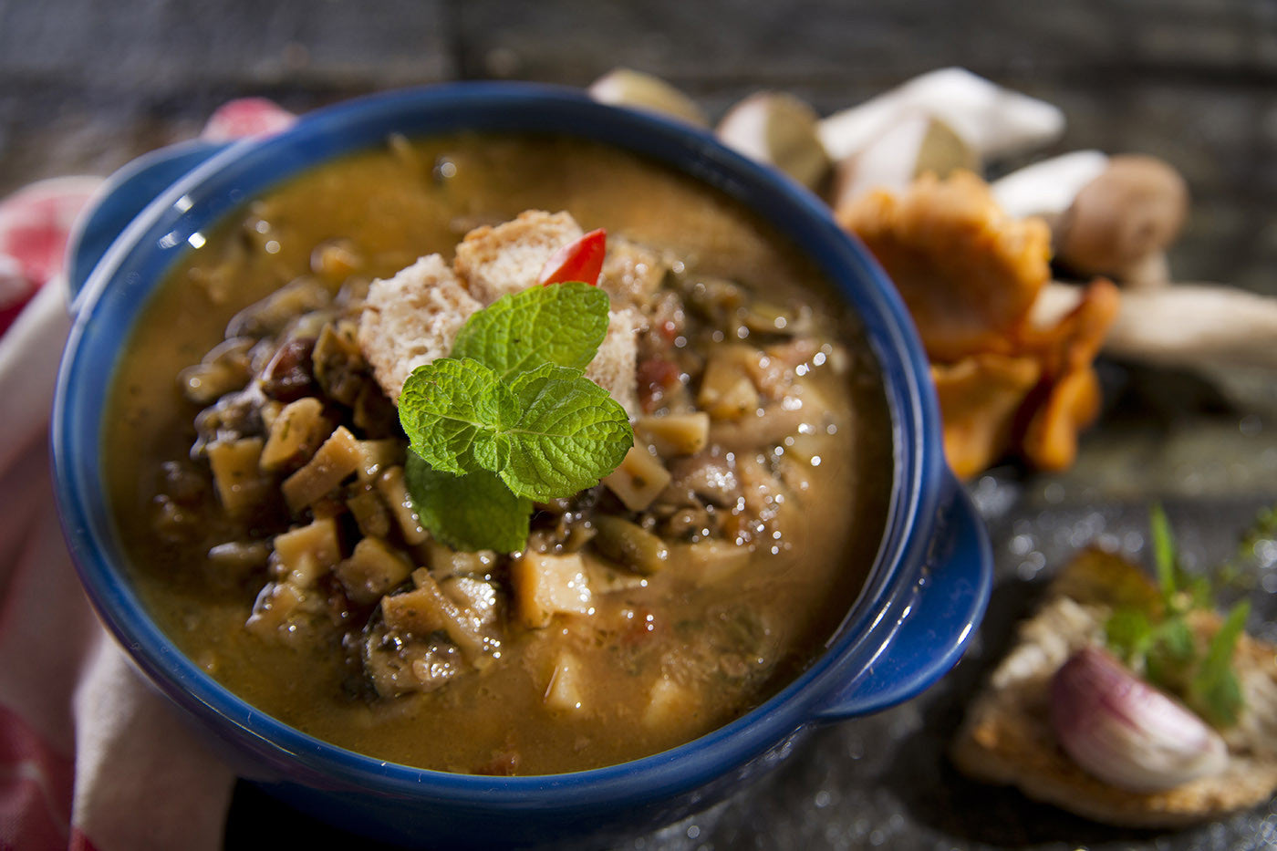 Shitake Mushroom & Barley Soup