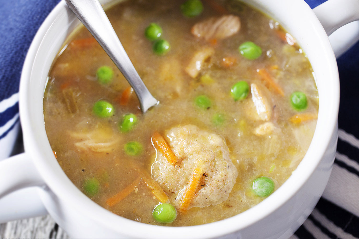Homemade Chicken & Dumplings: Easy in VitaClay!