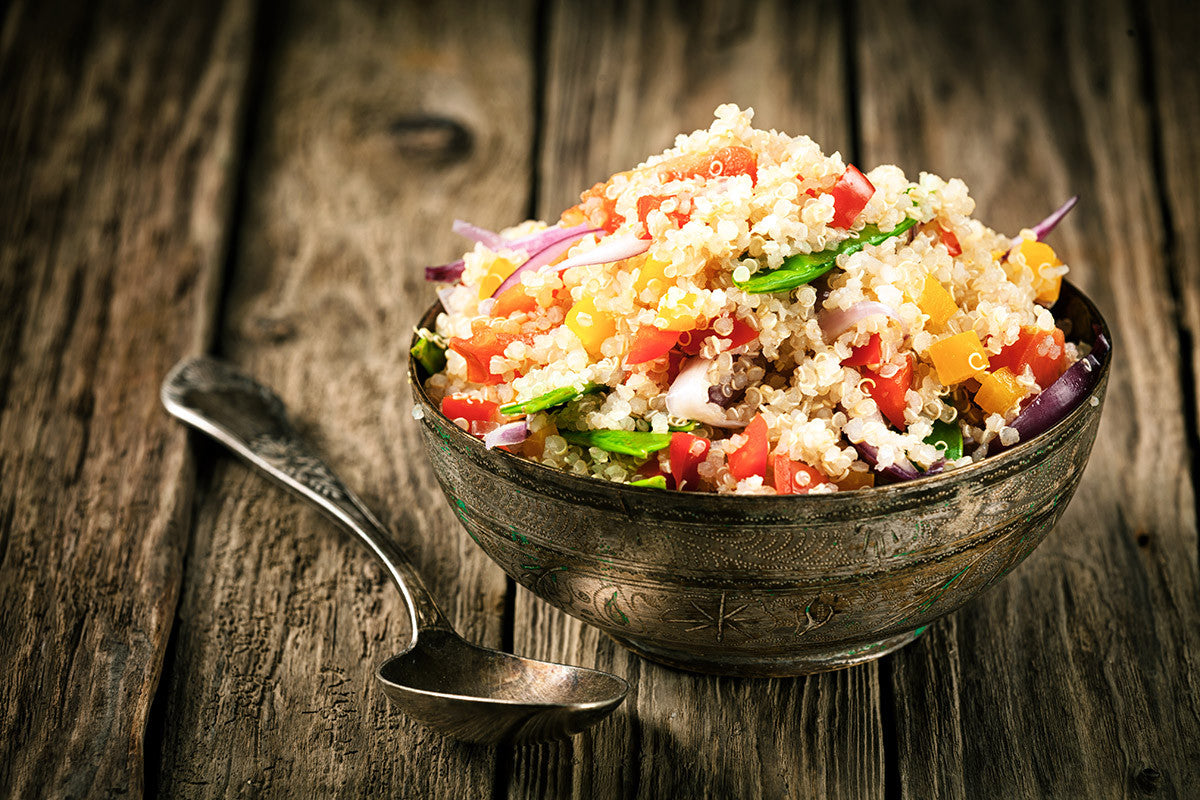 Fuel Your Family: Vegetarian Black-Bean and Tomato Quinoa 
