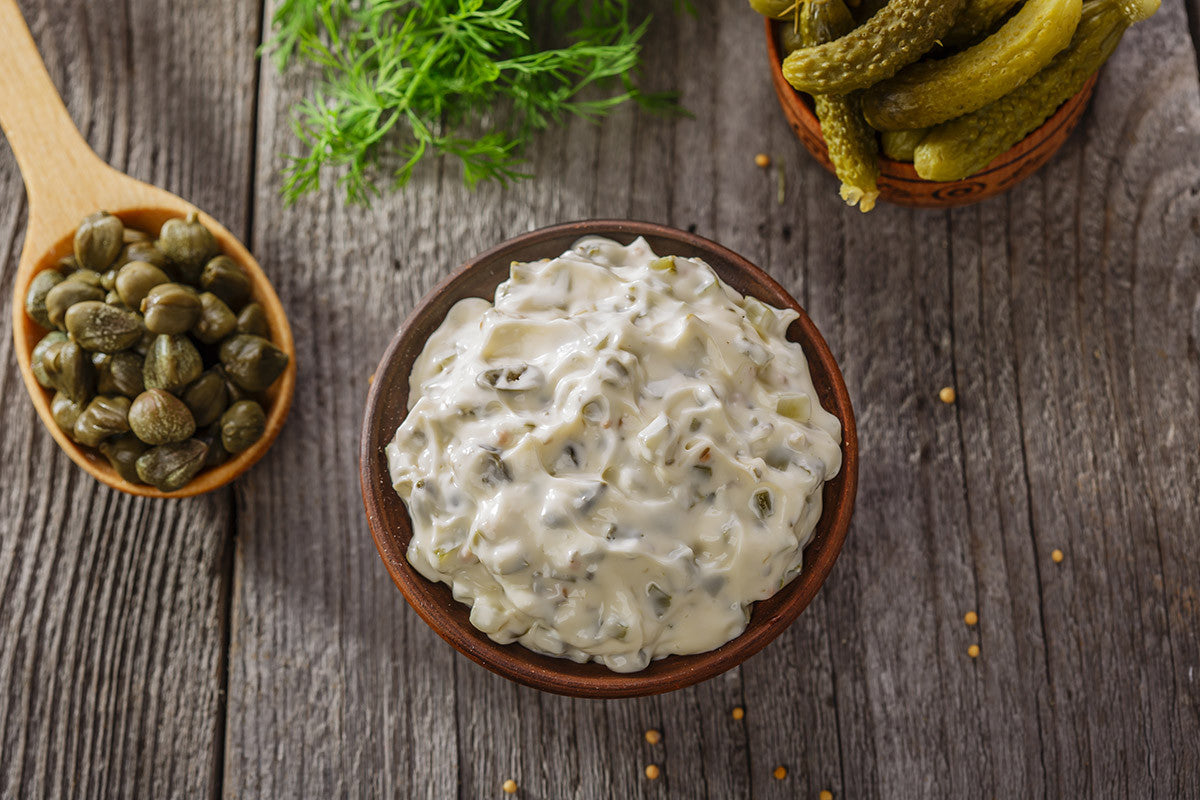 Easy, Healthy Tartar Sauce for Every Fish—Using Homemade Yogurt!