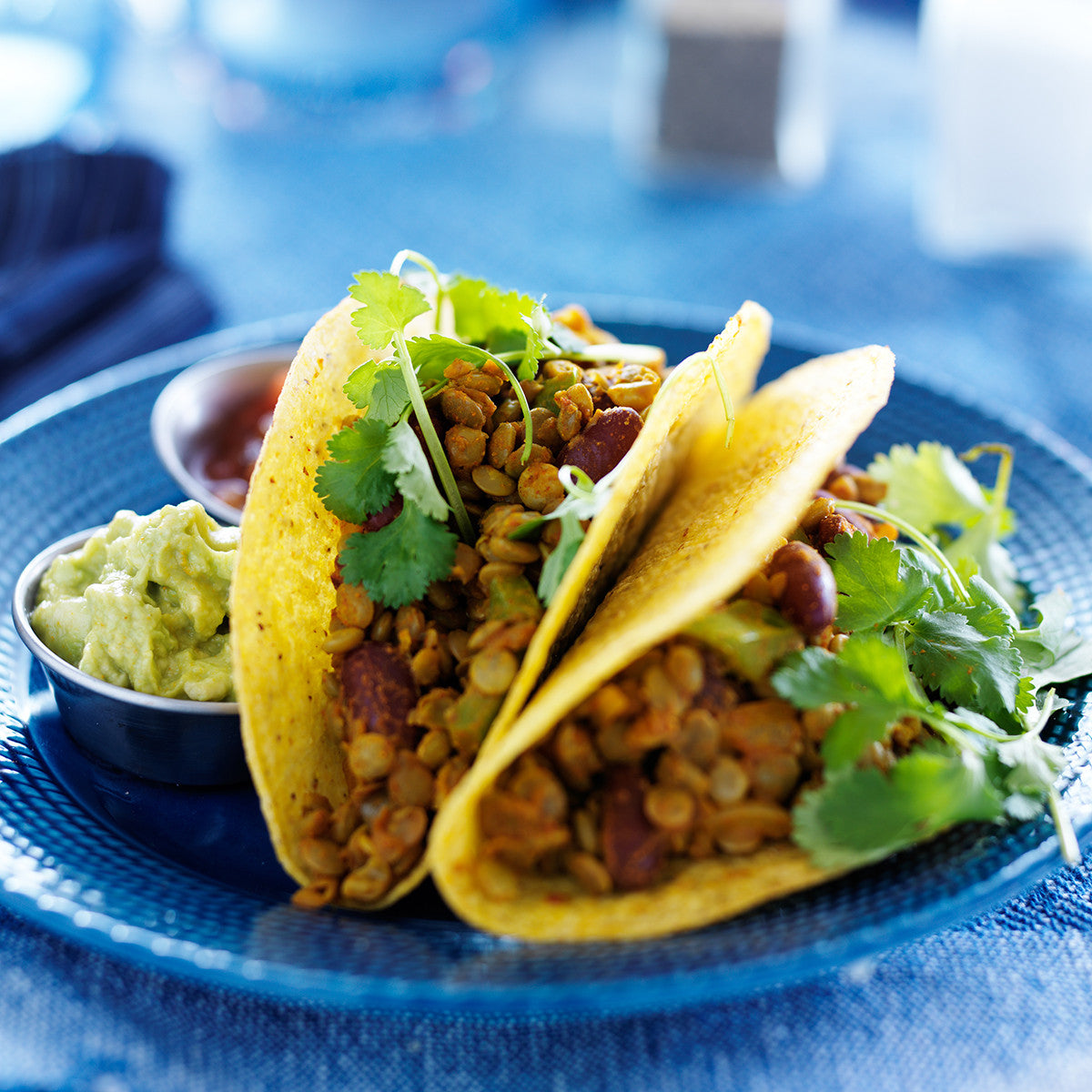 Slow Cooker: Lentil And Quinoa Tacos!