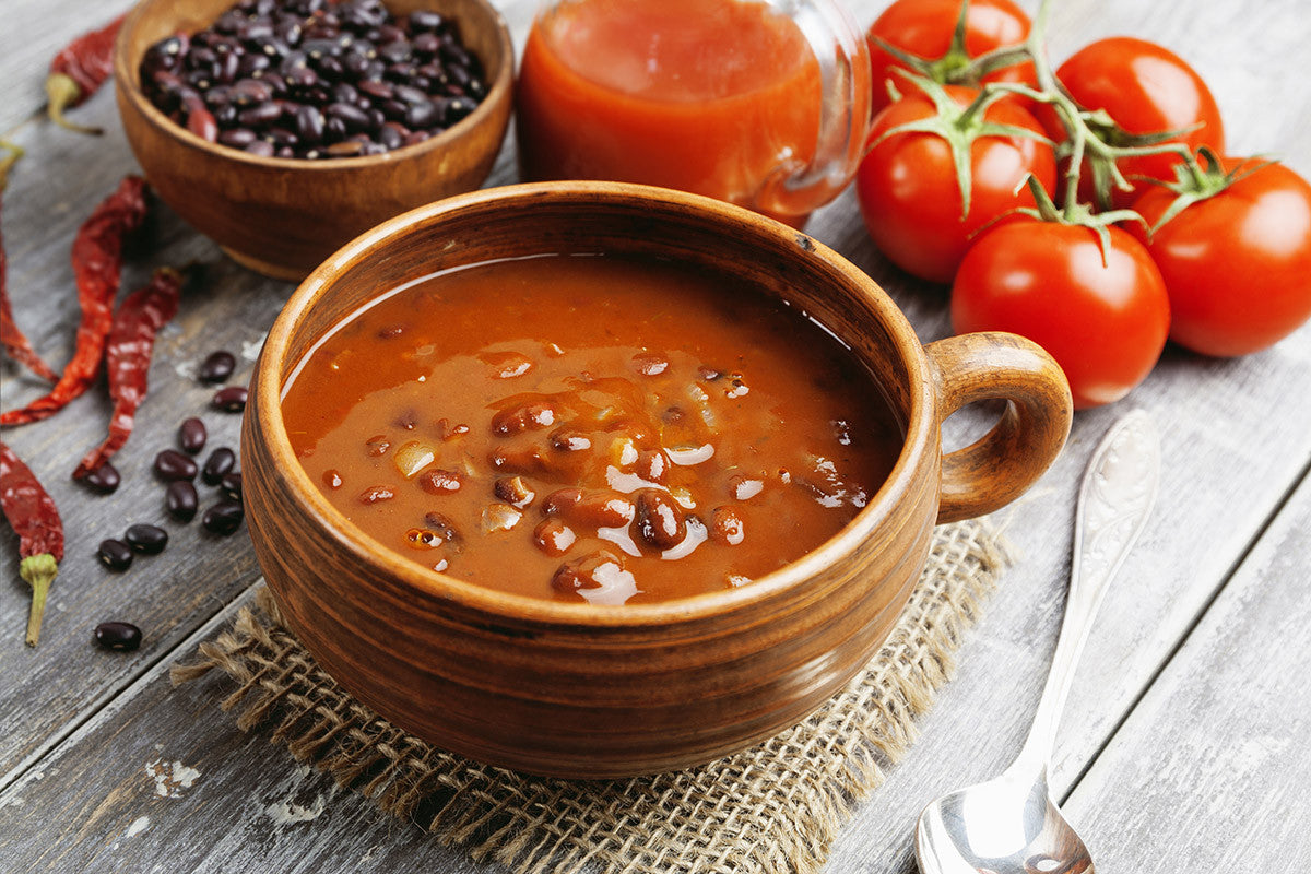 The Slow Cooker Vegetarian Red Bean Chili Recipe