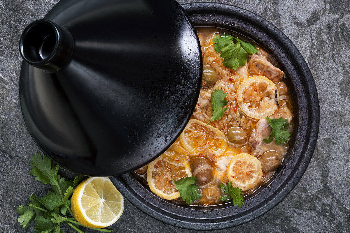 Slow Cooker Chicken Tagine Recipe made for Vitaclay