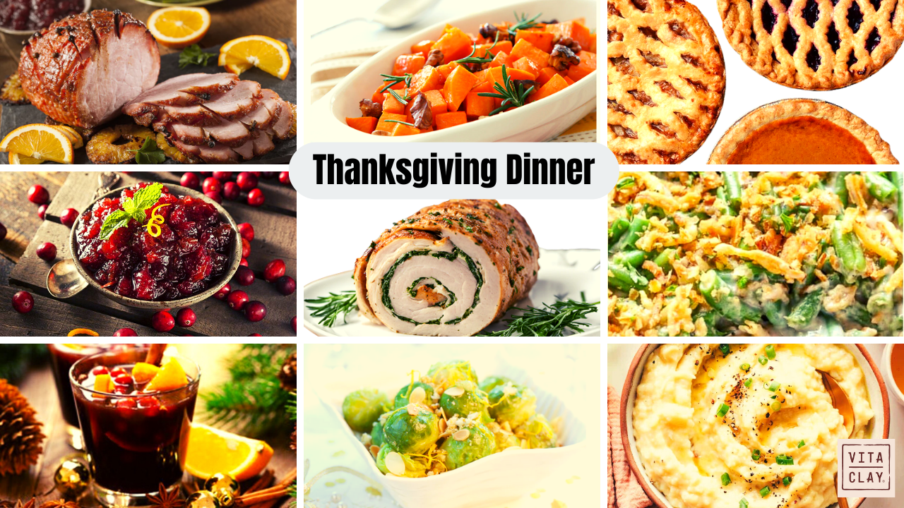 Traditional Thanksgiving Menu with Recipes