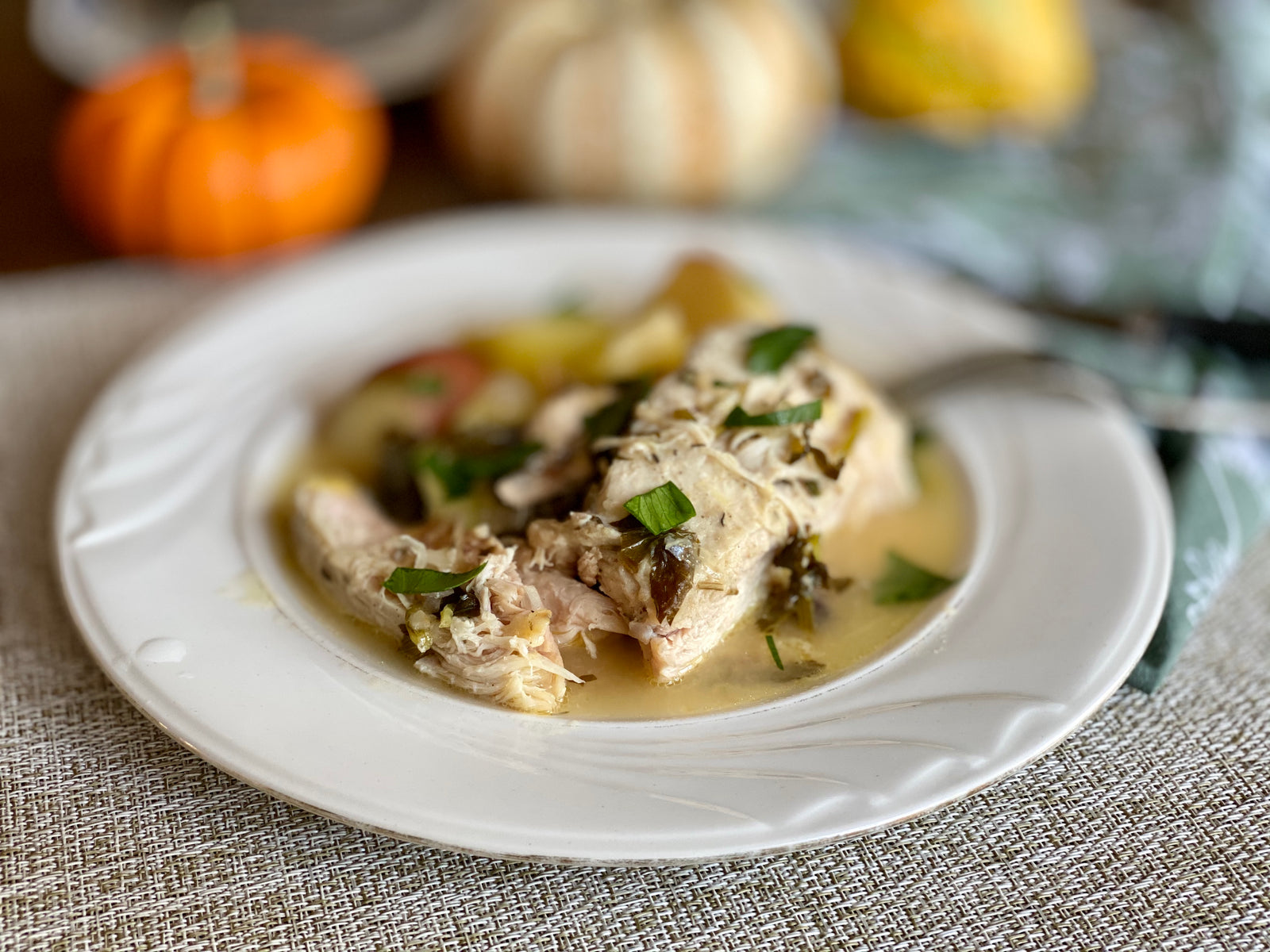 Rachael Ray's Quick Roasted Turkey Breast and Gravy in Clay | Food Network