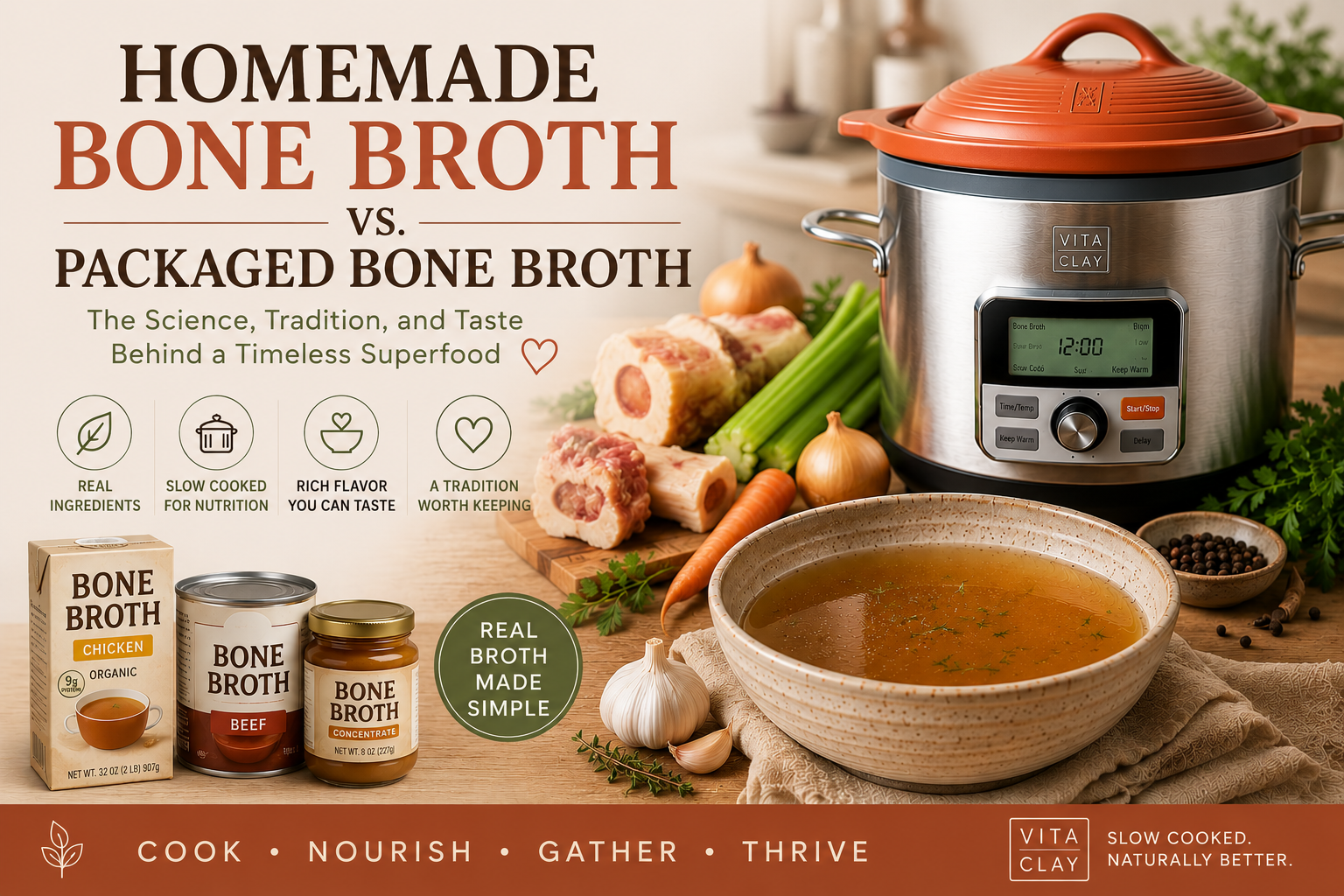 Is Homemade Bone Broth Better Than Packaged? The Science, Tradition, and Taste Behind a Timeless Superfood