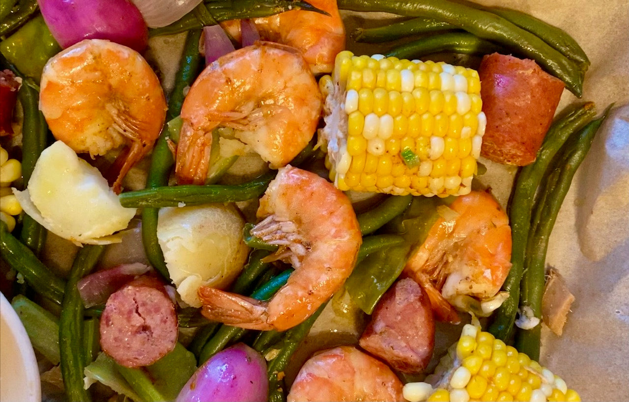 LOW-COUNTRY BOIL- lazy summer One Pot Finger Foods