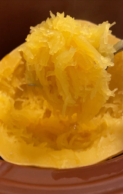 SPAGHETTI SQUASH STEAMED