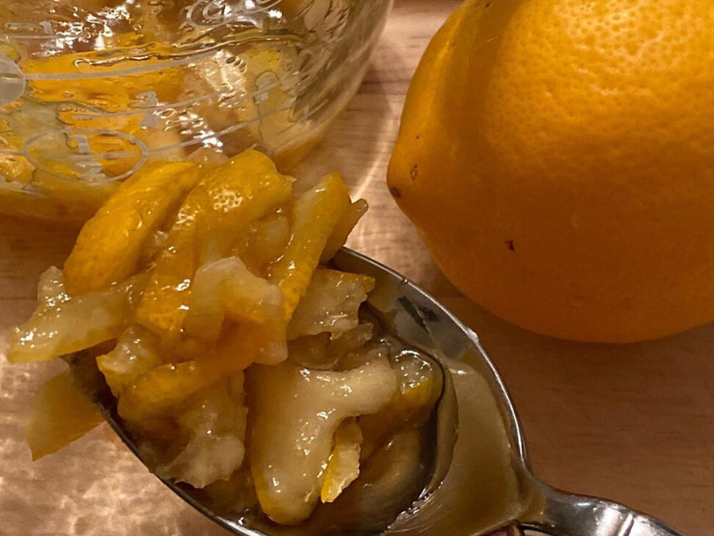 Immune Boosting, Antibacterial, Antimicrobial and Antifungal Lemon Peel Jam With Honey for Better Health