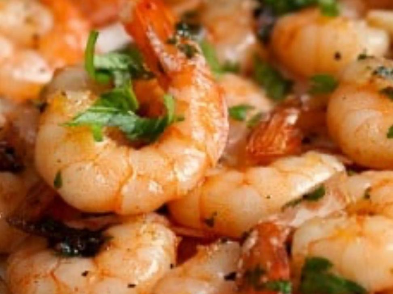 Real Simple Easy Steamed Prawns in Garlic Sauce