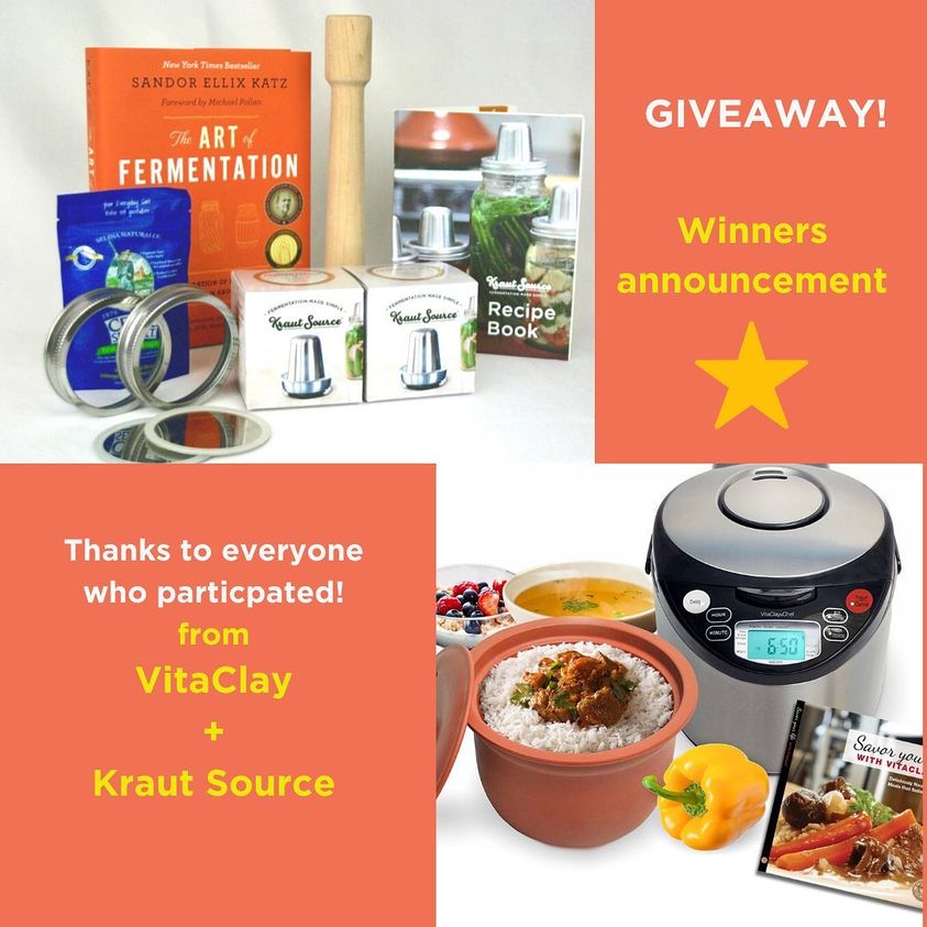 Announcing Giveaway Winners!