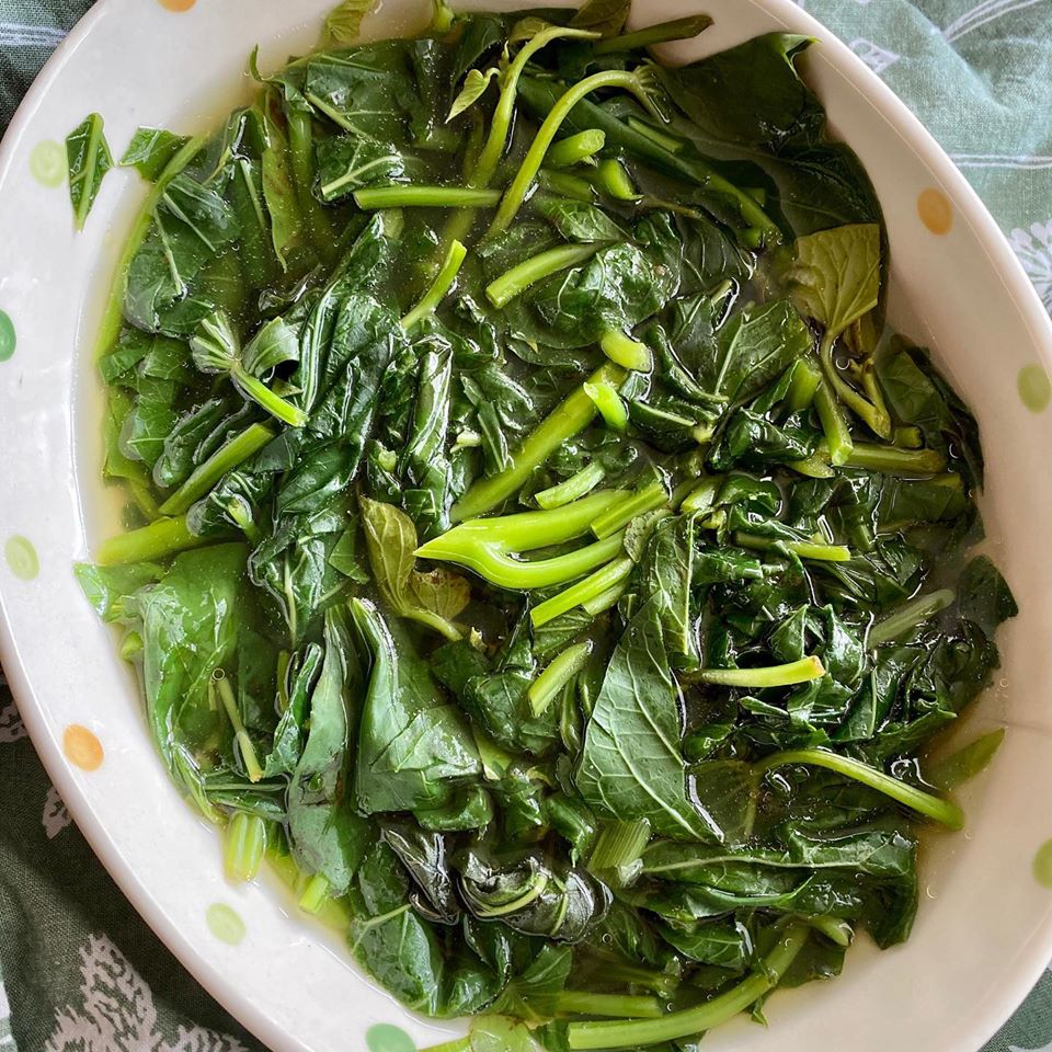 Anti-Inflammatory Nutritious Sweet Potato Leaves Soup