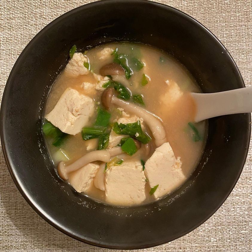 Astragalus Miso Immunity Soup for Vegetarians