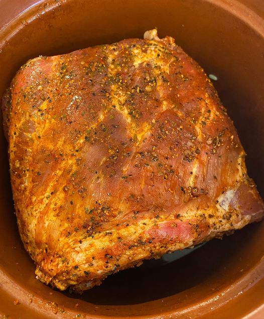 St. Louis Dry Rub Ribs Cooked In Instant Clay Crock Pot