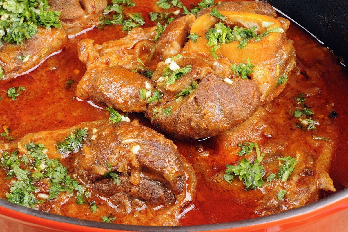 Slow Cooked Ossobuco with Lemon Gremolata Recipe for Vitaclay slow cooker