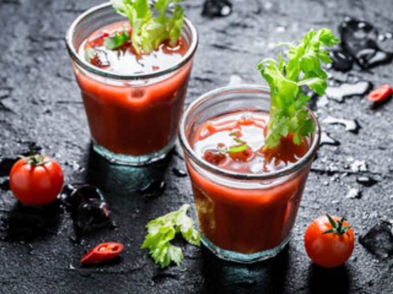 Refreshing Bloody Mary Made With VitaClay’s Bone Broth