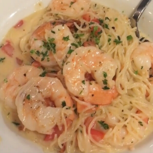 Creamy Shrimp scampi with pasta in 30 minutes