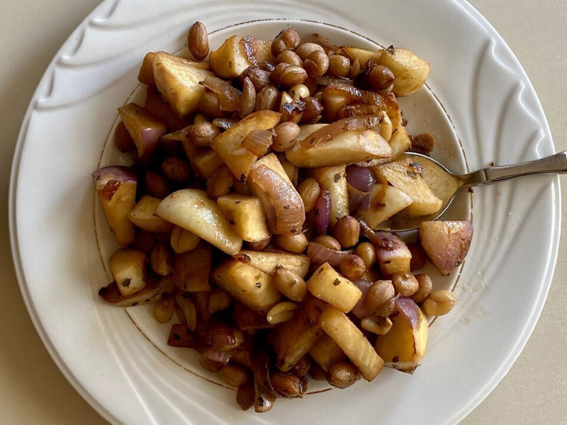 Antiaging Anti Inflammatory, Detox, Longevity Food Roasted Turnip wit