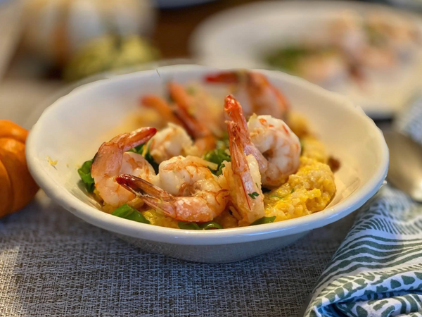 Shrimp and Grits - VitaClay® Chef