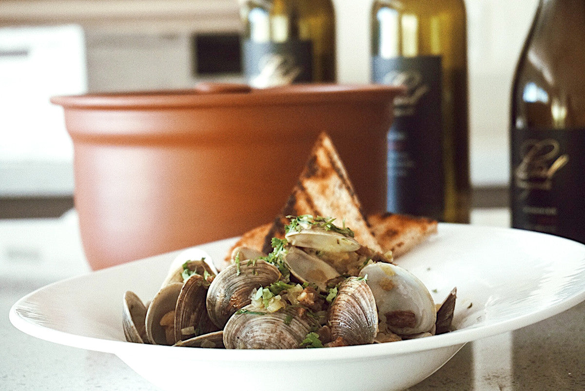 Drunken Clams Recipe in VitaClay Fast Slow Cooker!