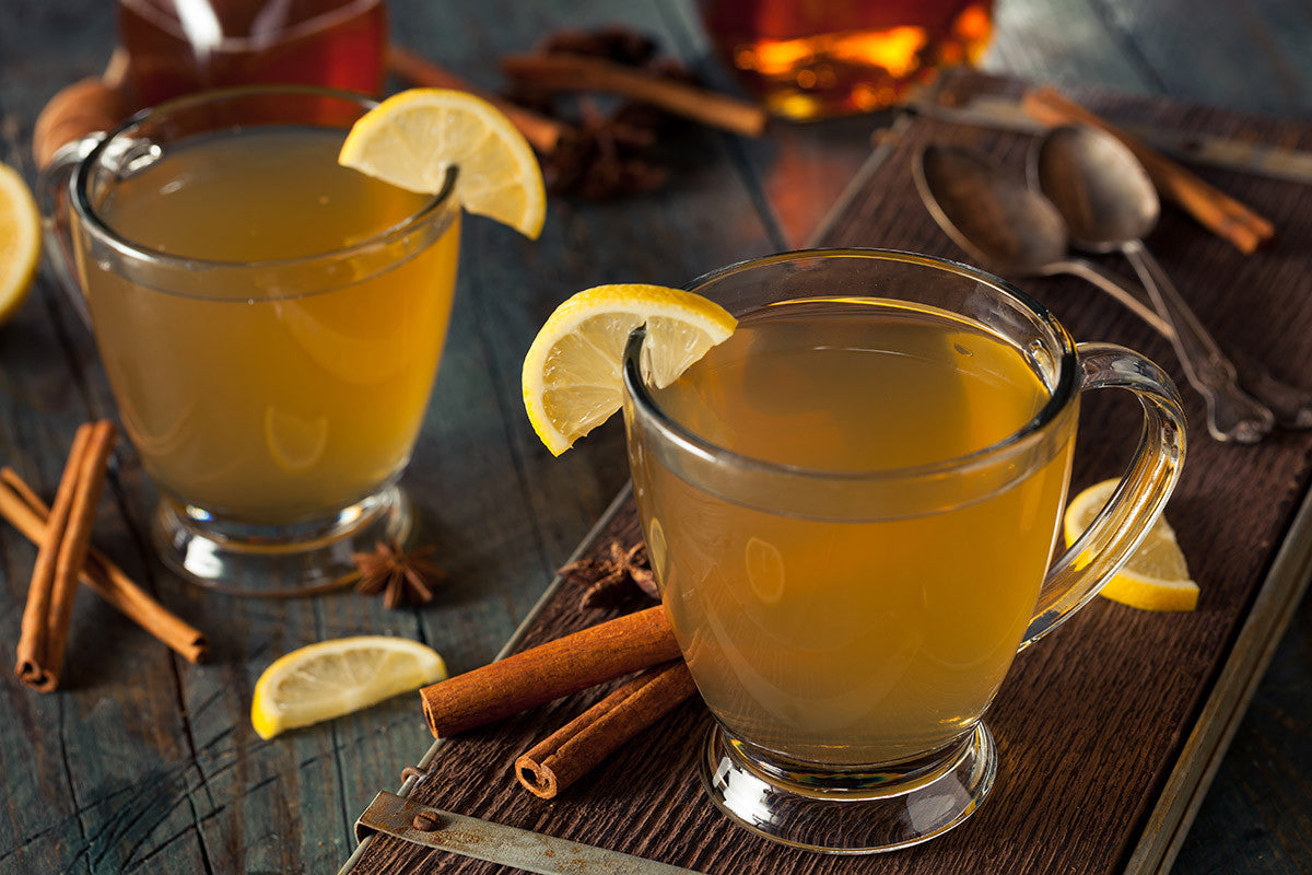 Lemon Ginger Hot Toddy--Warm Up Your Evening in VitaClay