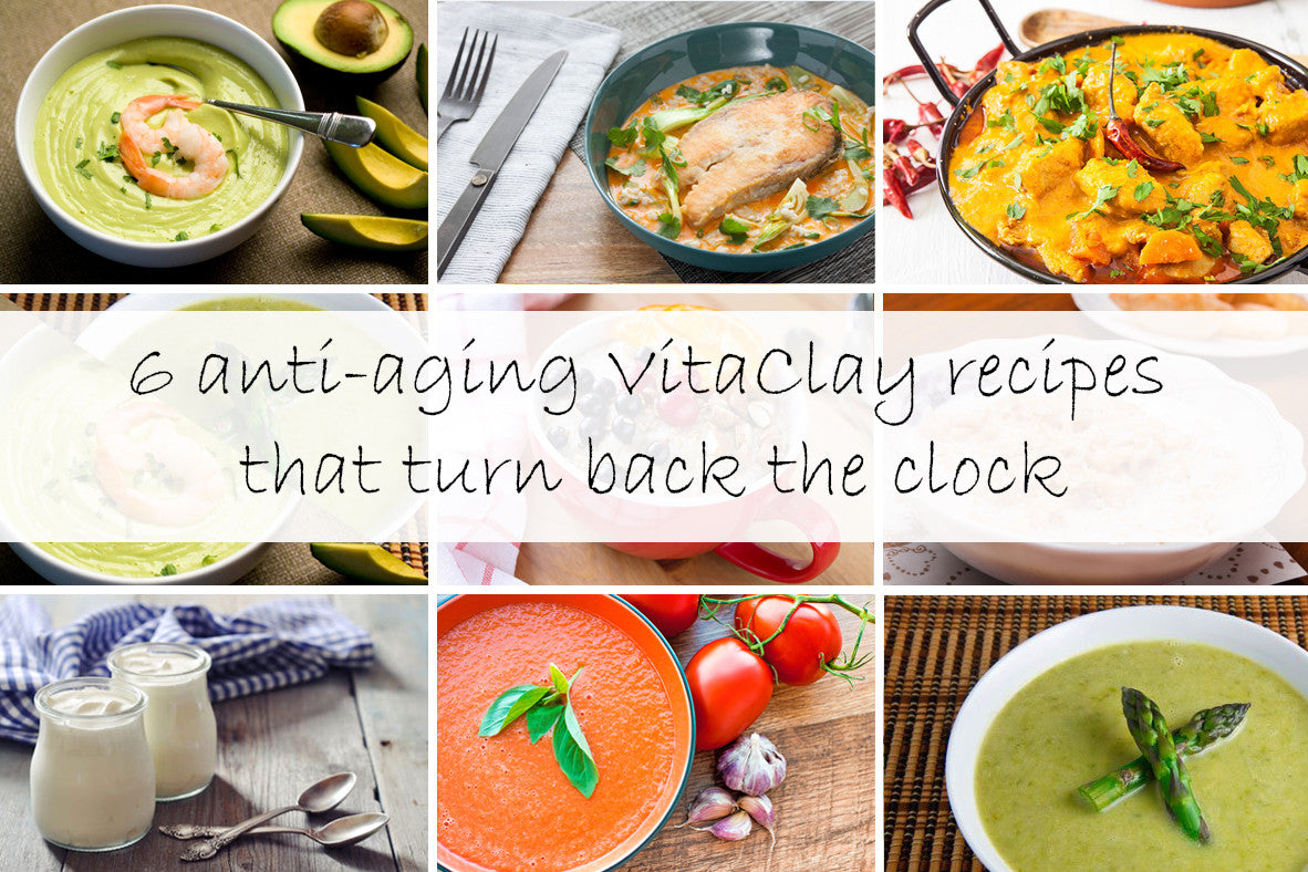6-8 anti-aging VitaClay Recipes that turn back the clock