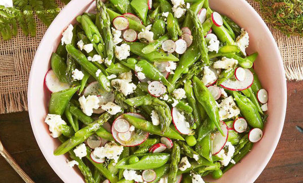 Asparagus, Snap Pea, and Radish Salad - VitaClayÂ® Chef